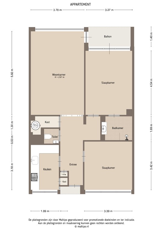 mediumsize floorplan